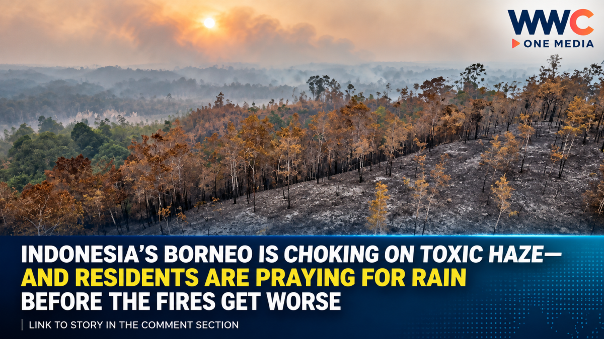Indonesia’s Borneo Is Choking on Toxic Haze—And Residents Are Praying for Rain Before the Fires Get Worse