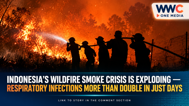 Indonesia’s Wildfire Smoke Crisis Is Exploding — Respiratory Infections More Than Double in Just Days