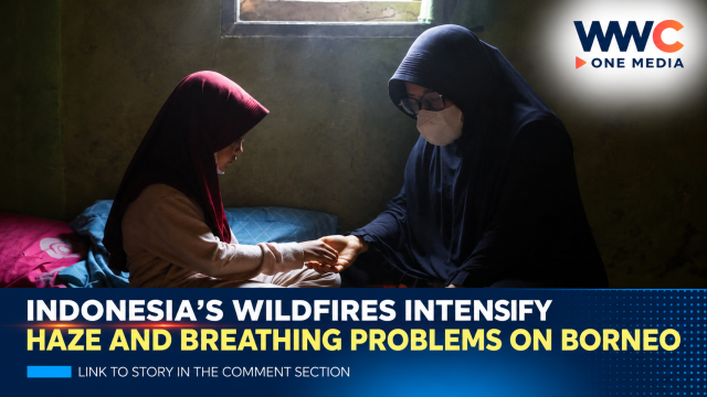 Indonesia’s Wildfires Intensify Haze and Breathing Problems on Borneo
