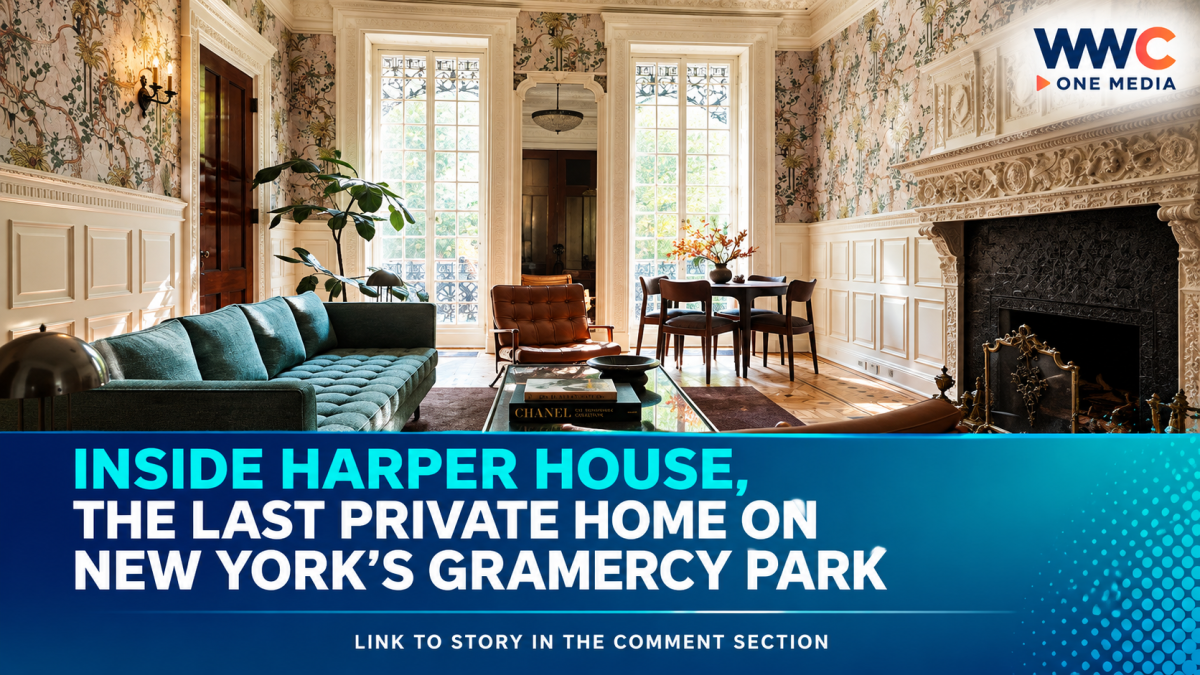 Inside Harper House, the Last Private Home on New York’s Gramercy Park
