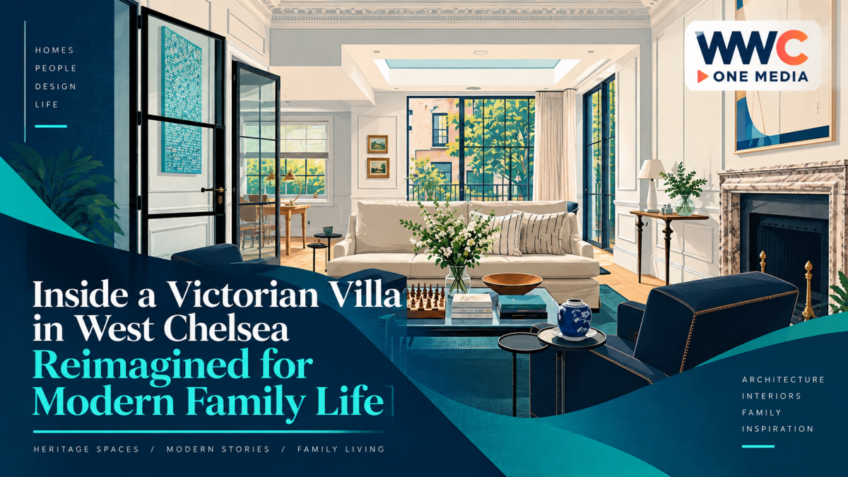 Inside a Victorian Villa in West Chelsea Reimagined for Modern Family Life