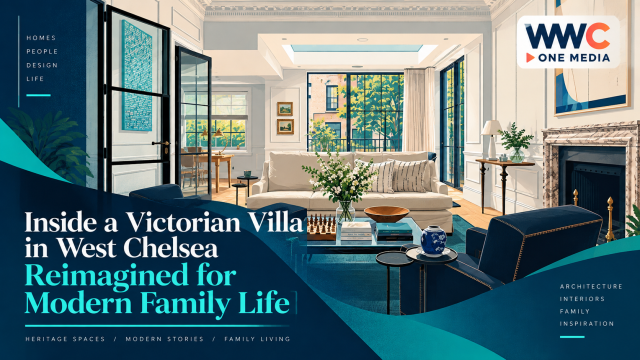 Inside a Victorian Villa in West Chelsea Reimagined for Modern Family Life
