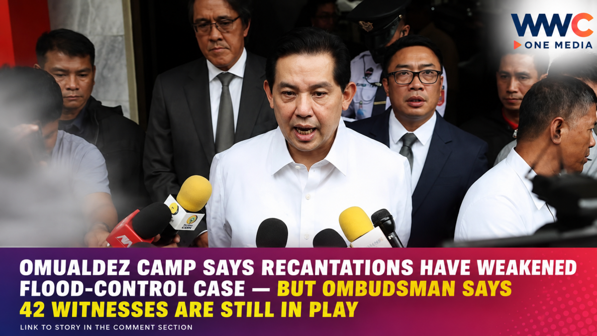 Romualdez Camp Says Recantations Have Weakened Flood-Control Case — But Ombudsman Says 42 Witnesses Are Still in Play