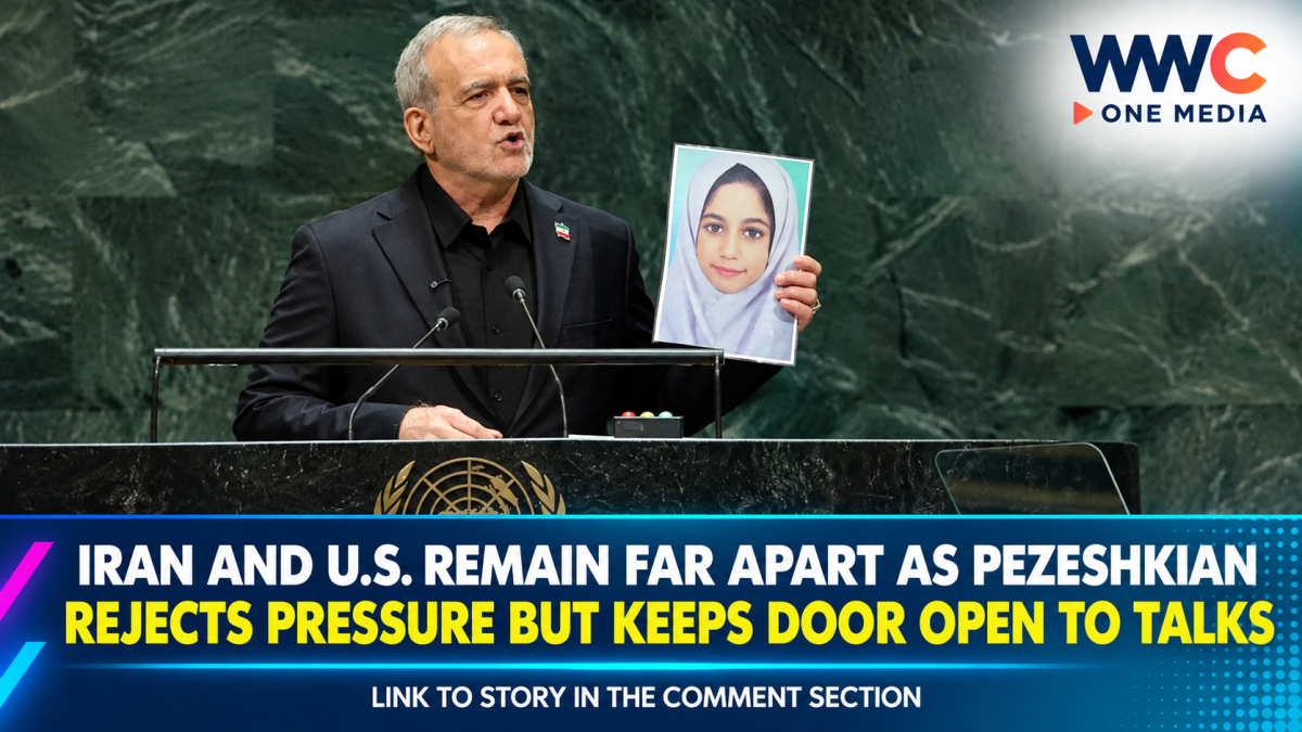 Iran and U.S. Remain Far Apart as Pezeshkian Rejects Pressure but Keeps Door Open to Talks