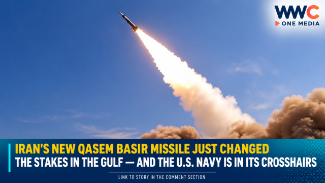 Iran’s New Qasem Basir Missile Just Changed the Stakes in the Gulf — And the U.S. Navy Is in Its Crosshairs