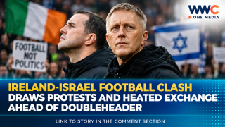 Ireland-Israel Football Clash Draws Protests and Heated Exchange Ahead of Doubleheader