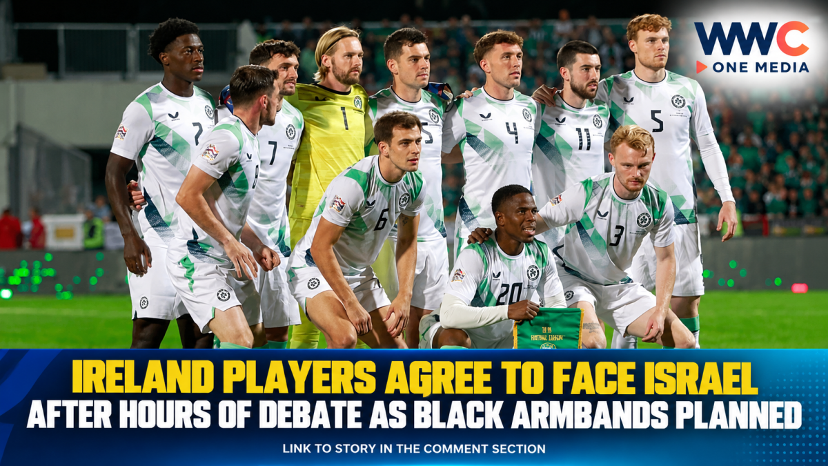 Ireland Players Agree to Face Israel After Hours of Debate as Black Armbands Planned