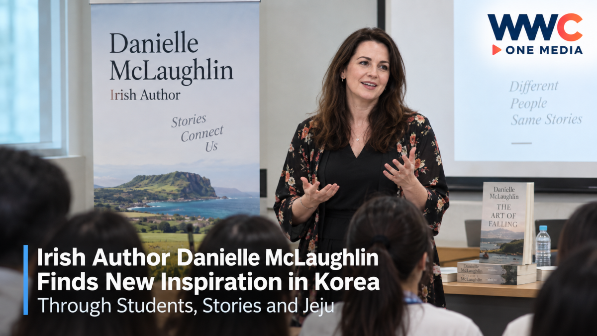Irish Author Danielle McLaughlin Finds New Inspiration in Korea Through Students, Stories and Jeju