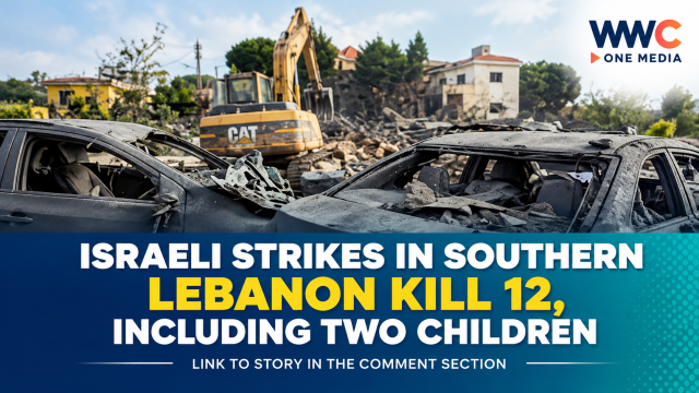 Israeli Strikes in Southern Lebanon Kill 12, Including Two Children