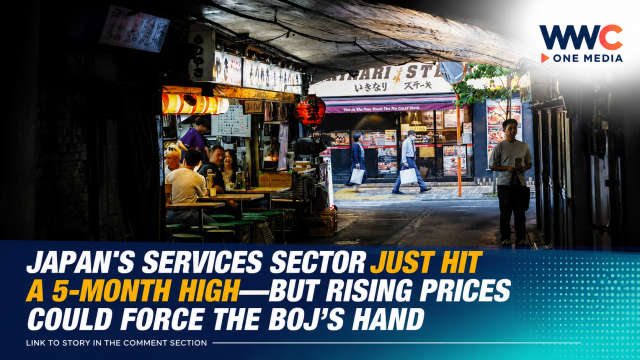 Japan’s Services Sector Just Hit a 5-Month High—But Rising Prices Could Force the BOJ’s Hand