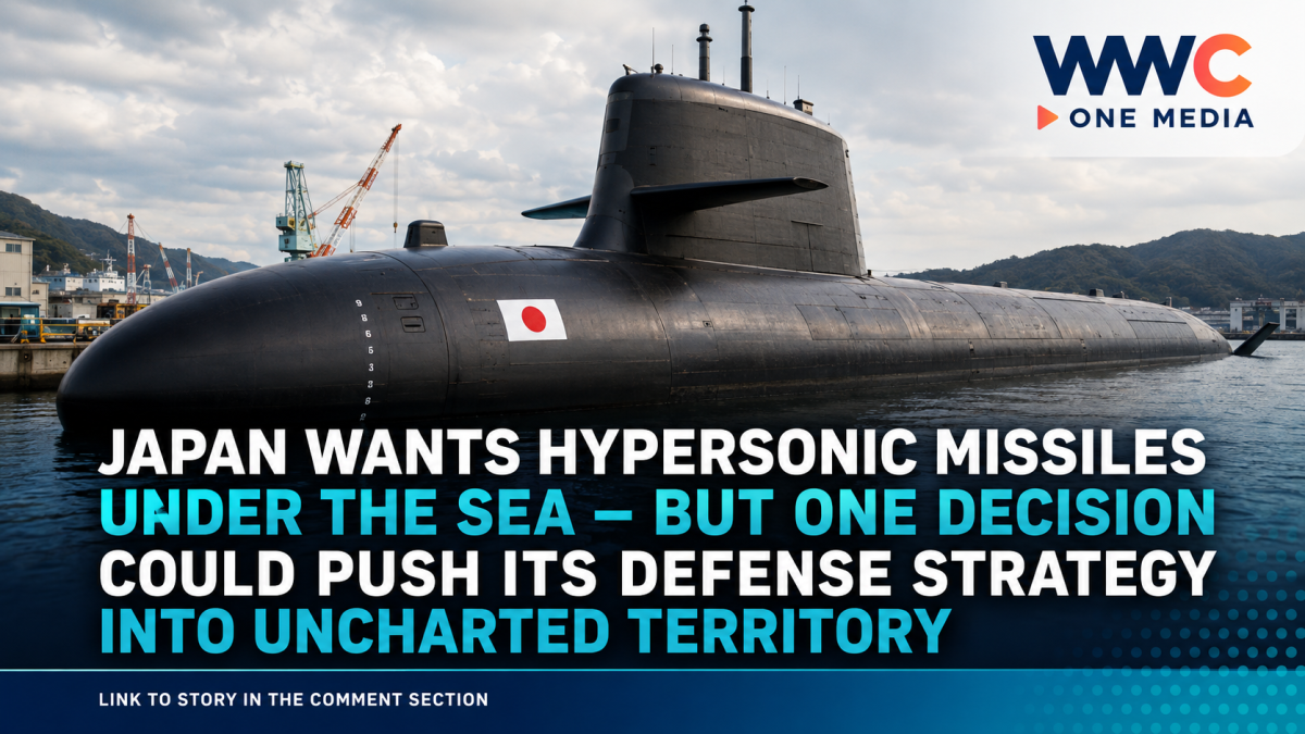 Japan Wants Hypersonic Missiles Under the Sea — But One Decision Could Push Its Defense Strategy Into Uncharted Territory