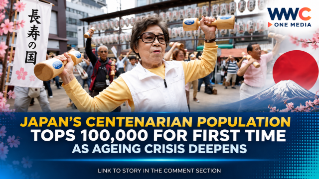 Japan’s Centenarian Population Tops 100,000 for First Time as Ageing Crisis Deepens