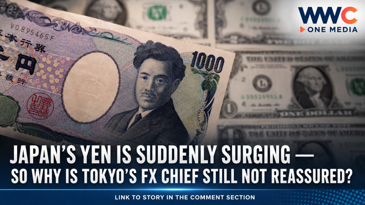 Japan’s Yen Is Suddenly Surging — So Why Is Tokyo’s FX Chief Still Not Reassured