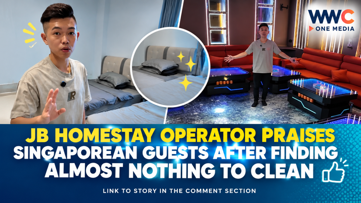 JB Homestay Operator Praises Singaporean Guests After Finding Almost Nothing to Clean