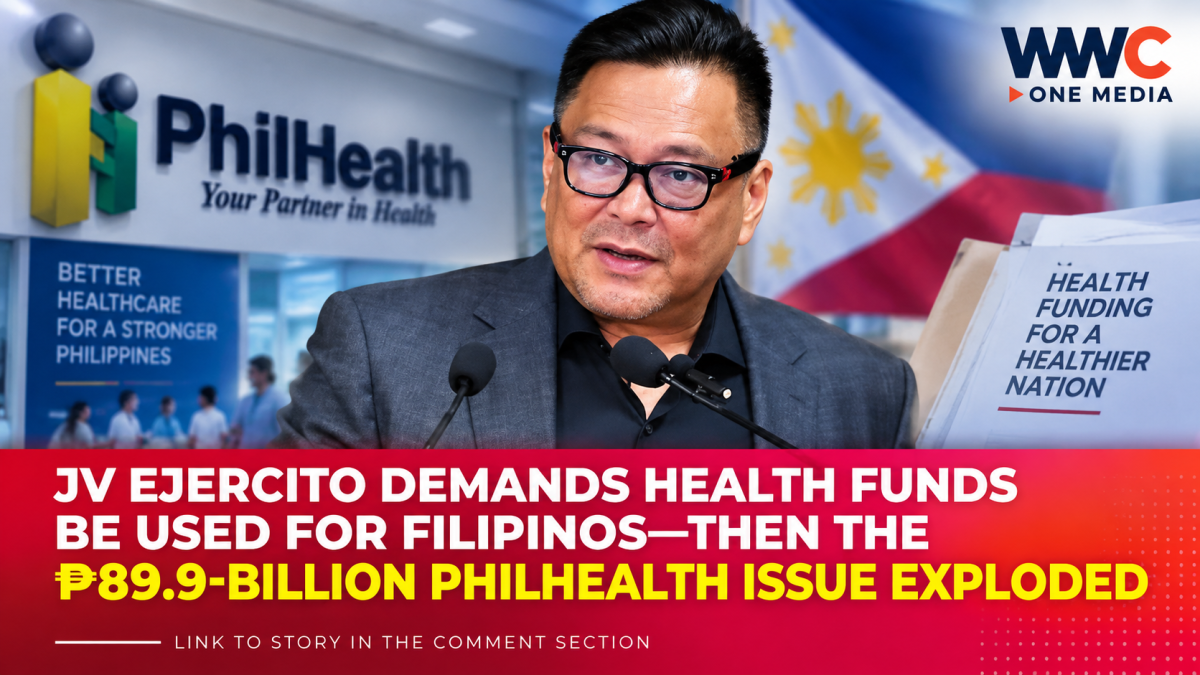 JV Ejercito Demands Health Funds Be Used for Filipinos—Then the ₱89.9-Billion PhilHealth Issue Exploded