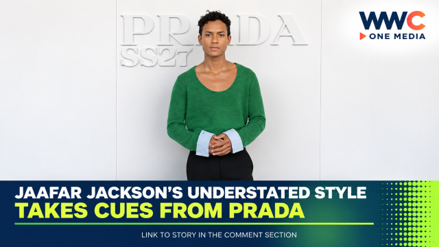 Jaafar Jackson’s Understated Style Takes Cues From Prada