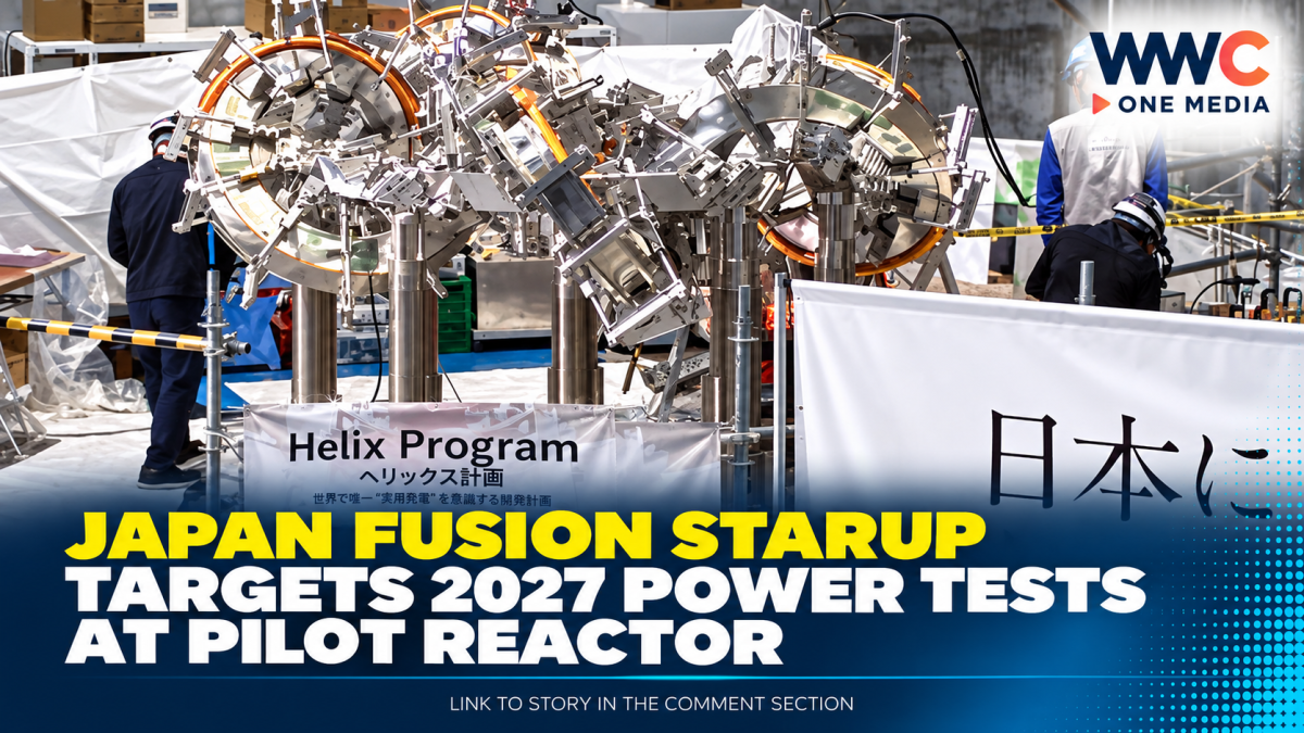 Japan Fusion Startup Targets 2027 Power Tests at Pilot Reactor