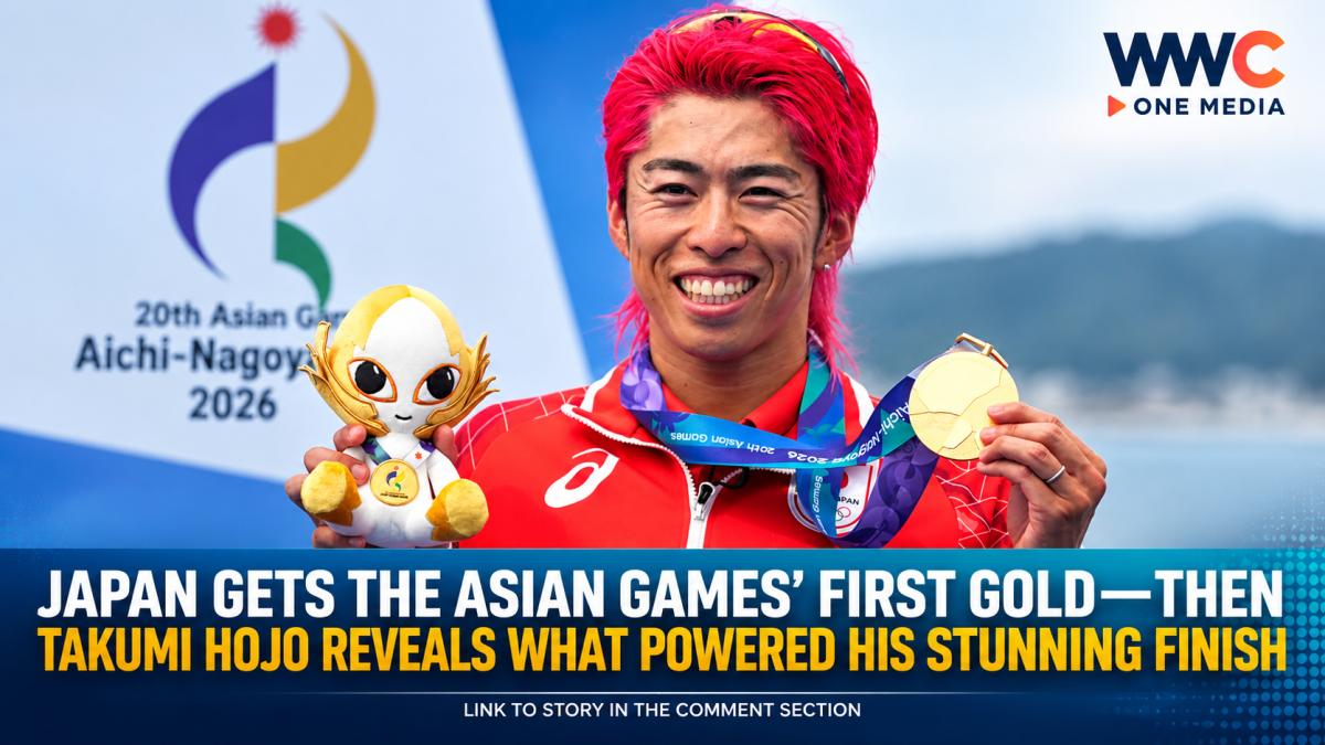 Japan Gets the Asian Games’ First Gold—Then Takumi Hojo Reveals What Powered His Stunning Finish
