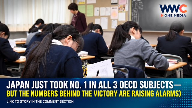 Japan Just Took No. 1 in All 3 OECD Subjects — But the Numbers Behind the Victory Are Raising Alarms