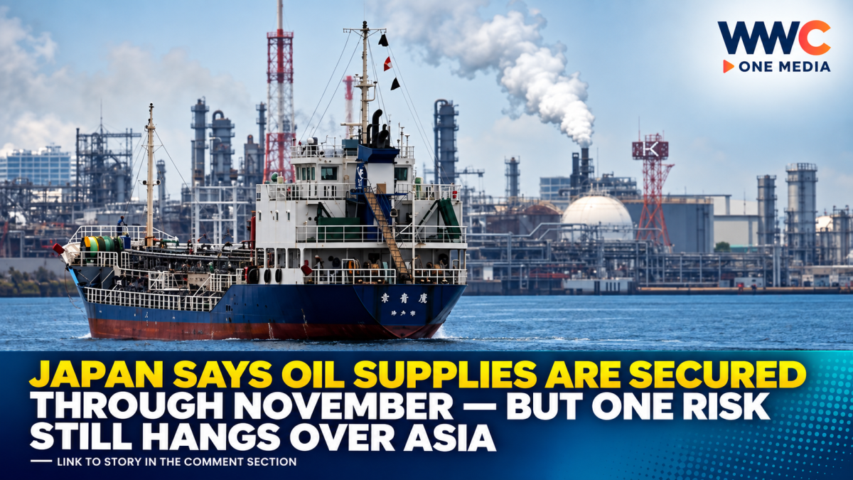 Japan Says Oil Supplies Are Secured Through November — But One Risk Still Hangs Over Asia