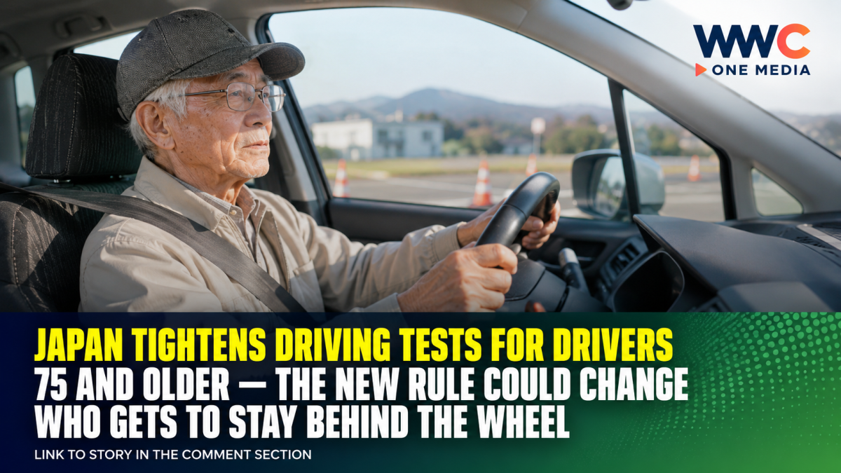 Japan Tightens Driving Tests for Drivers 75 and Older — The New Rule Could Change Who Gets to Stay Behind the Wheel
