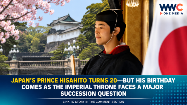 Japan’s Prince Hisahito Turns 20—But His Birthday Comes as the Imperial Throne Faces a Major Succession Question