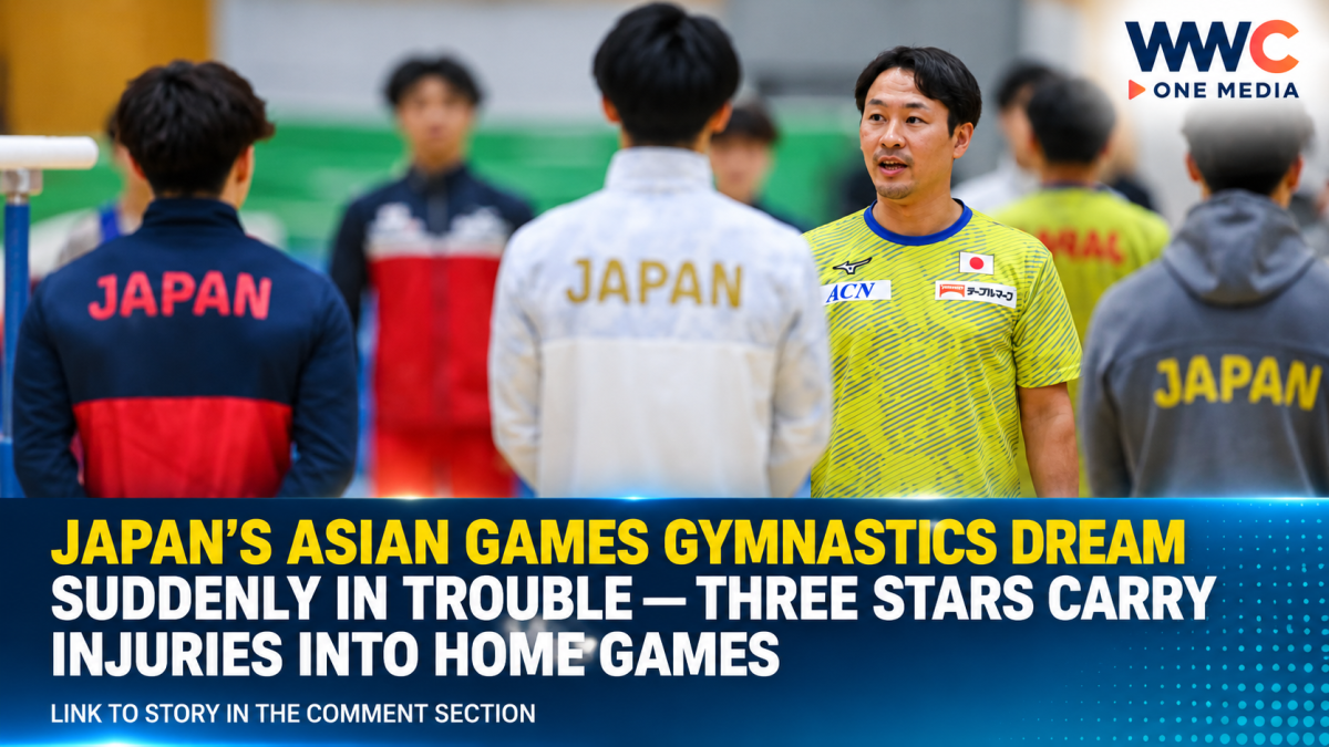 Japan’s Asian Games Gymnastics Dream Suddenly in Trouble—Three Stars Carry Injuries Into Home Games