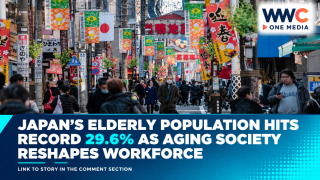 Japan’s Elderly Population Hits Record 29.6% as Aging Society Reshapes Workforce