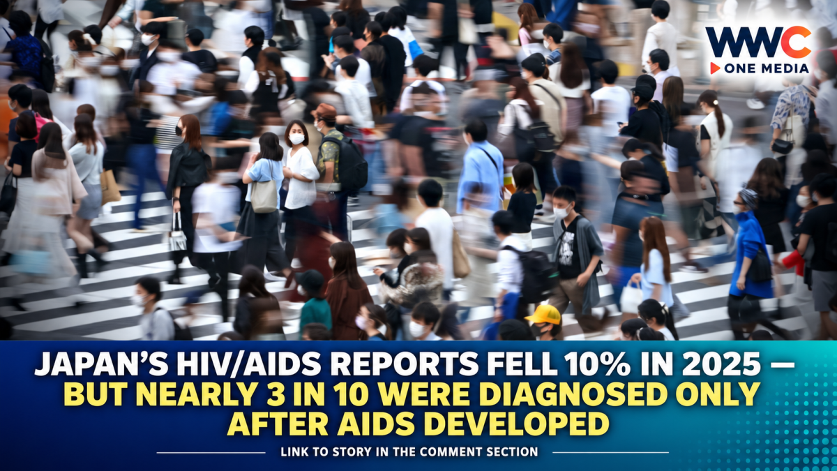 Japan’s HIV/AIDS Reports Fell 10% in 2025 — But Nearly 3 in 10 Were Diagnosed Only After AIDS Developed