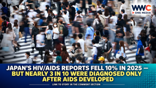 Japan’s HIV/AIDS Reports Fell 10% in 2025 — But Nearly 3 in 10 Were Diagnosed Only After AIDS Developed