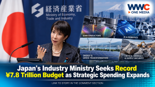 Japan’s Industry Ministry Seeks Record ¥7.8 Trillion Budget as Strategic Spending Expands