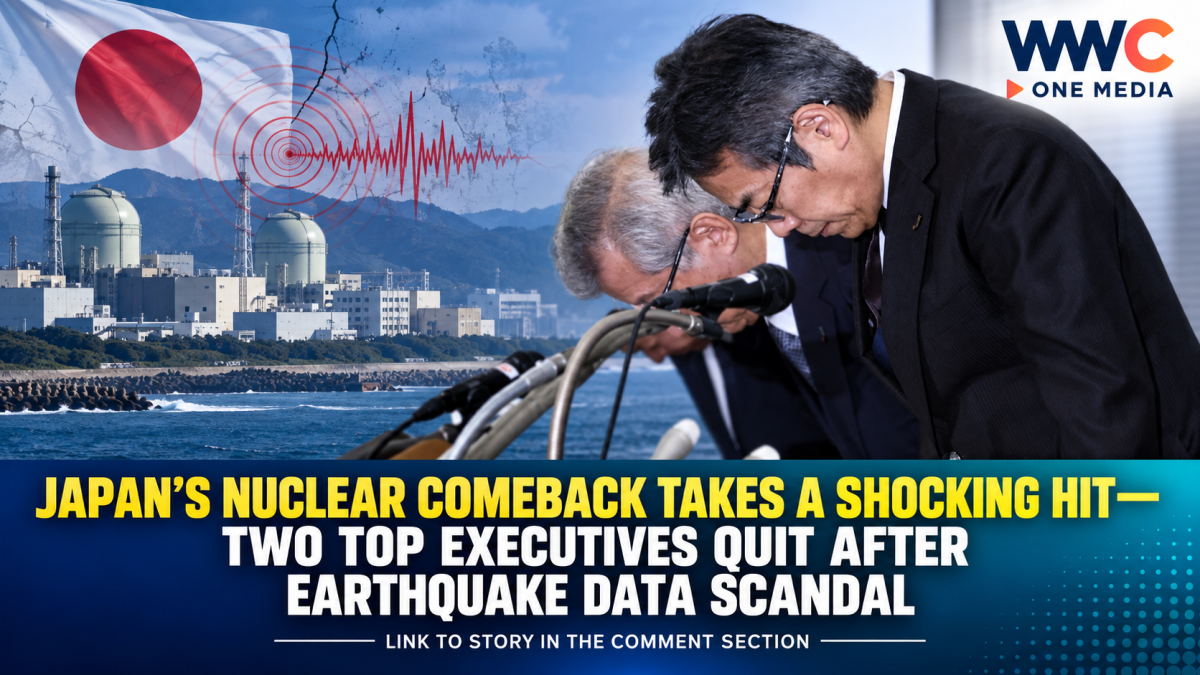 Japan’s Nuclear Comeback Takes a Shocking Hit—Two Top Executives Quit After Earthquake Data Scandal