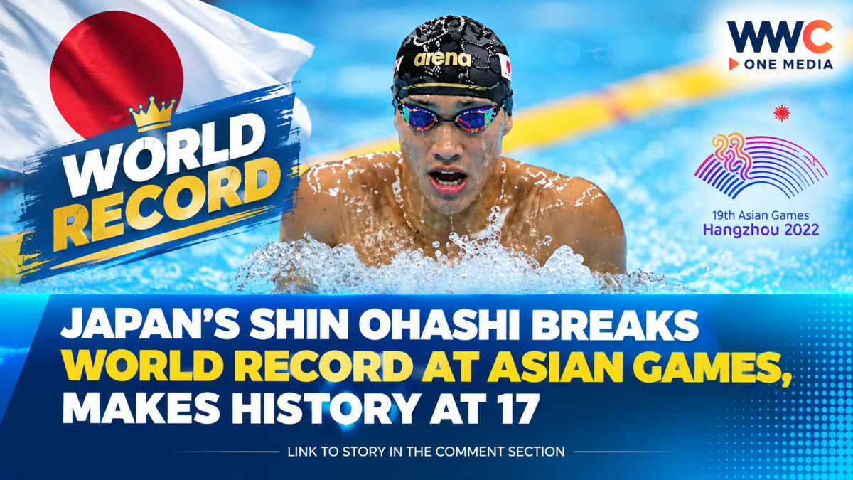 Japan’s Shin Ohashi Breaks World Record at Asian Games, Makes History at 17