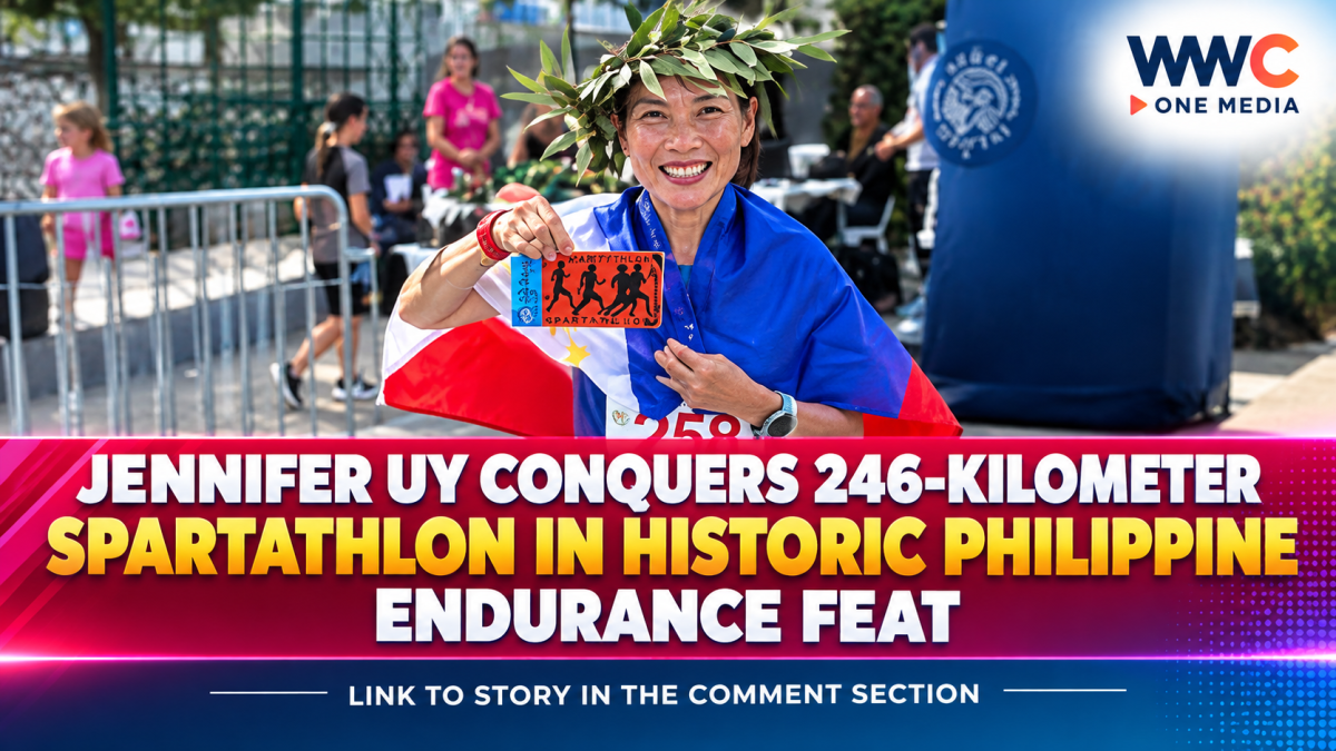 Jennifer Uy Conquers 246-Kilometer Spartathlon in Historic Philippine Endurance Feat
