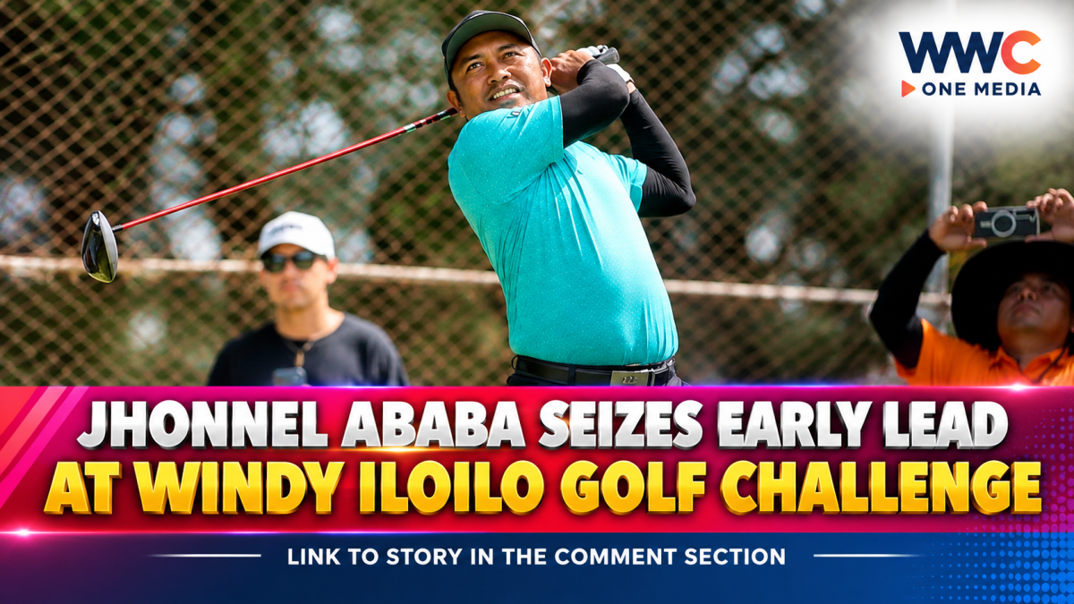 Jhonnel Ababa Seizes Early Lead at Windy Iloilo Golf Challenge