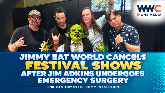 Jimmy Eat World Cancels Festival Shows After Jim Adkins Undergoes Emergency Surgery