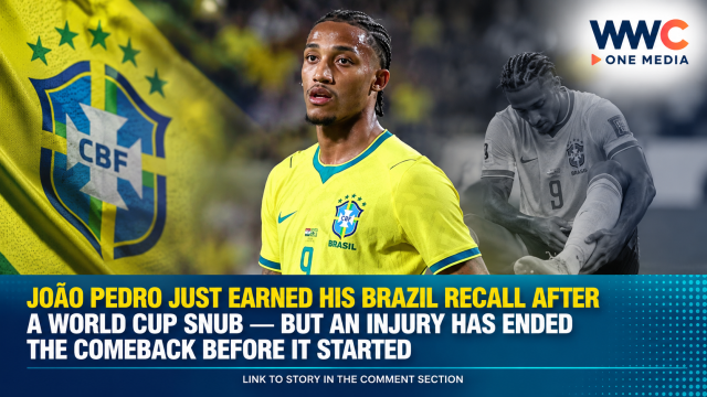 João Pedro Just Earned His Brazil Recall After a World Cup Snub — But an Injury Has Ended the Comeback Before It Started