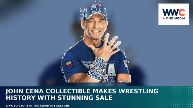 John Cena Collectible Makes Wrestling History With Stunning Sale