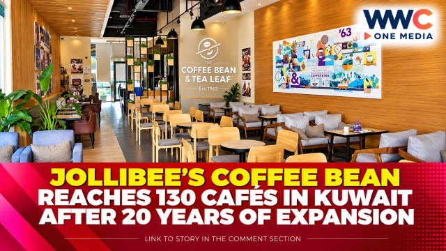 Jollibee’s Coffee Bean Reaches 130 Cafés in Kuwait After 20 Years of Expansion