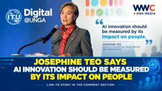 Josephine Teo Says AI Innovation Should Be Measured by Its Impact on People