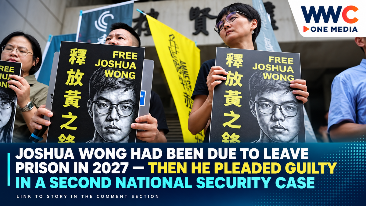 Joshua Wong Had Been Due to Leave Prison in 2027 — Then He Pleaded Guilty in a Second National Security Case