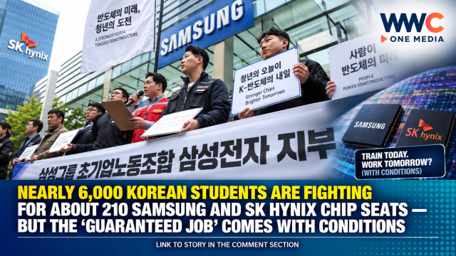 Nearly 6,000 Korean Students Are Fighting for About 210 Samsung and SK hynix Chip Seats — But the ‘Guaranteed Job’ Comes With Conditions
