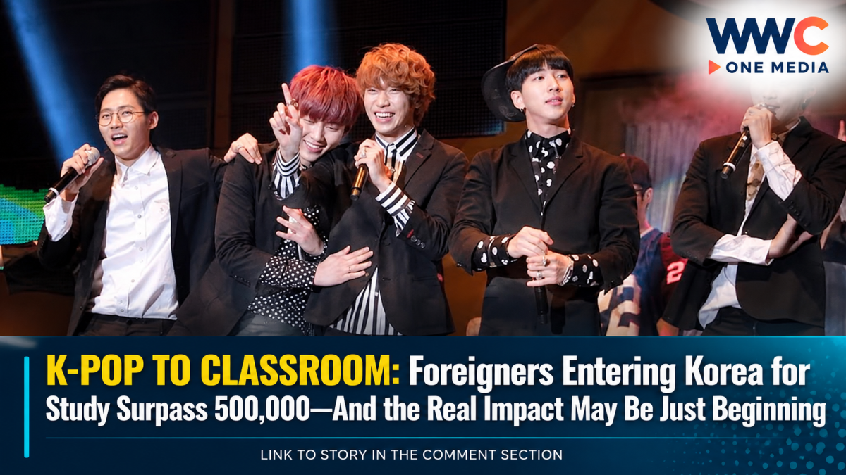 K-POP TO CLASSROOM: Foreigners Entering Korea for Study Surpass 500,000—And the Real Impact May Be Just Beginning