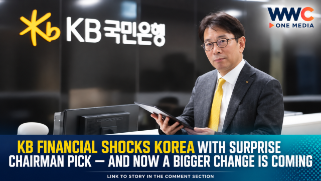 KB Financial Shocks Korea With Surprise Chairman Pick — And Now a Bigger Change Is Coming