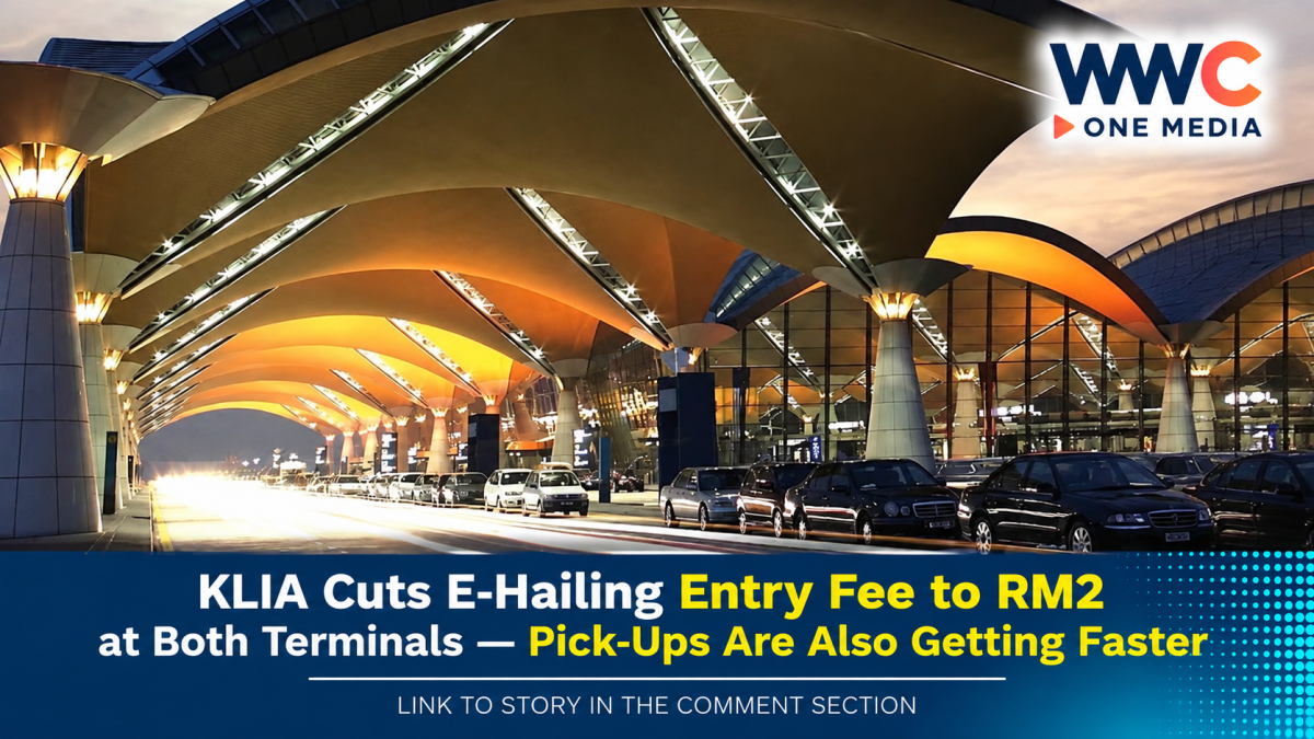 KLIA Cuts E-Hailing Entry Fee to RM2 at Both Terminals — Pick-Ups Are Also Getting Faster