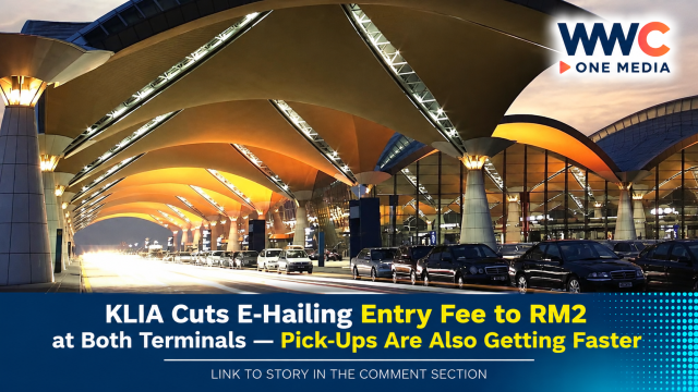 KLIA Cuts E-Hailing Entry Fee to RM2 at Both Terminals — Pick-Ups Are Also Getting Faster
