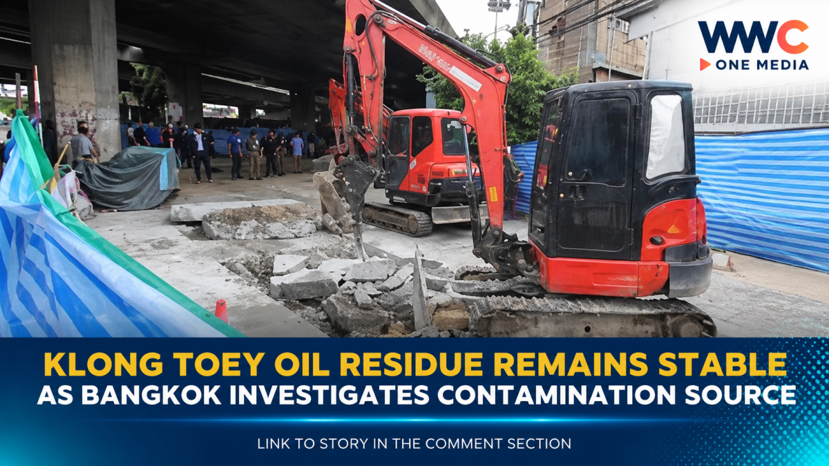 Klong Toey Oil Residue Remains Stable as Bangkok Investigates Contamination Source