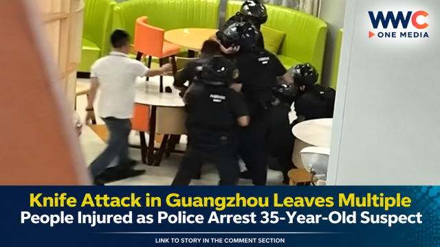 Knife Attack in Guangzhou Leaves Multiple People Injured as Police Arrest 35-Year-Old Suspect