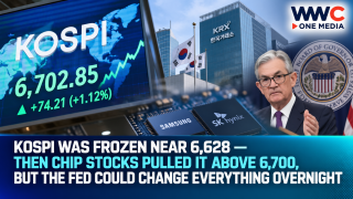 KOSPI Was Frozen Near 6,628 — Then Chip Stocks Pulled It Above 6,700, but the Fed Could Change Everything Overnight