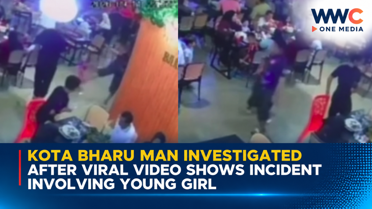 Man Investigated After Viral Video Shows Him Kicking Young Girl at Kota Bharu Restaurant